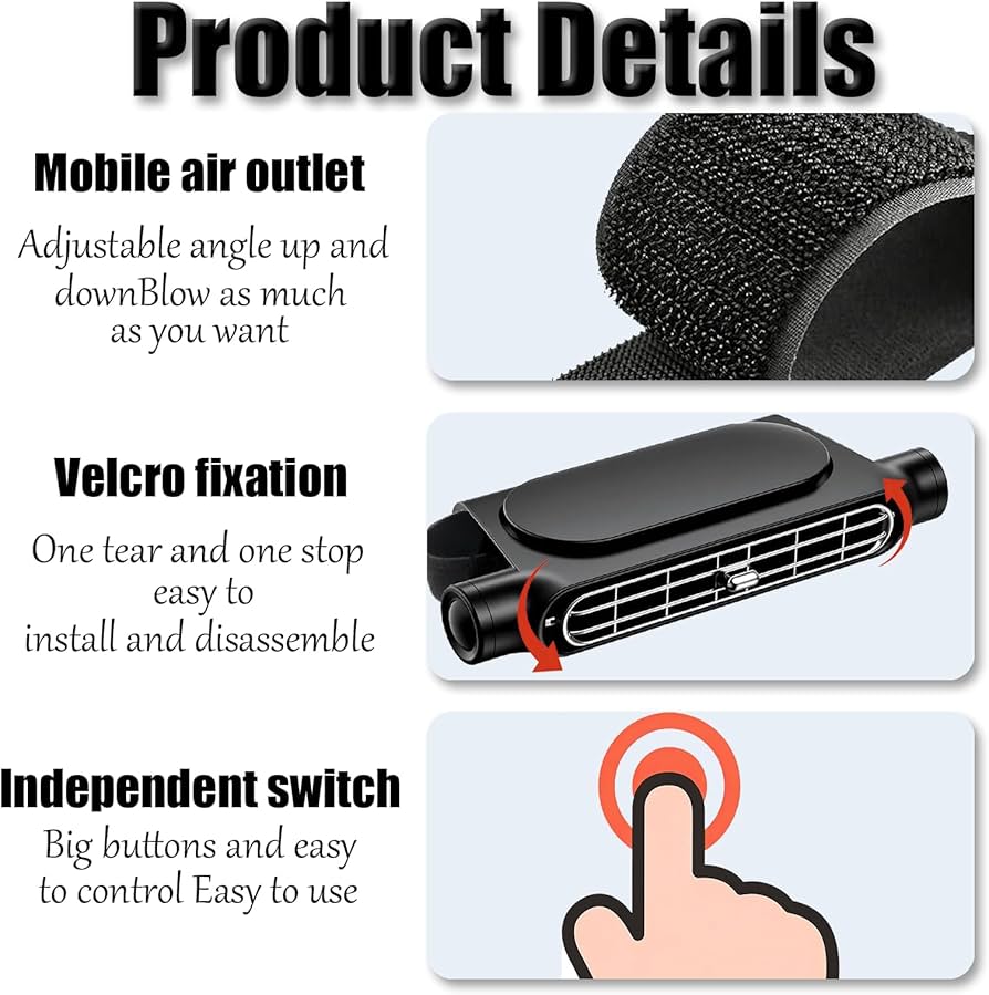 Car Portable Cooling Fan