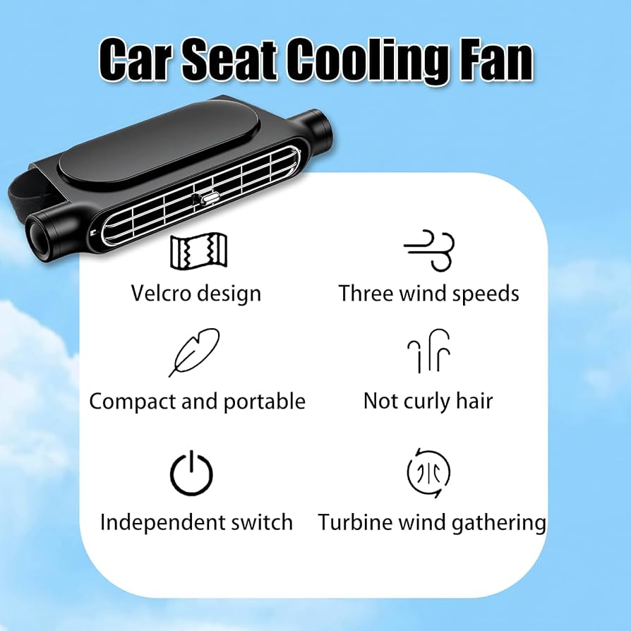 Car Portable Cooling Fan